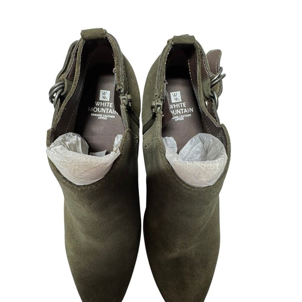 White Mountain Women’s Suede Ankle Boots Size 8 New with Box - Picture 7 of 9